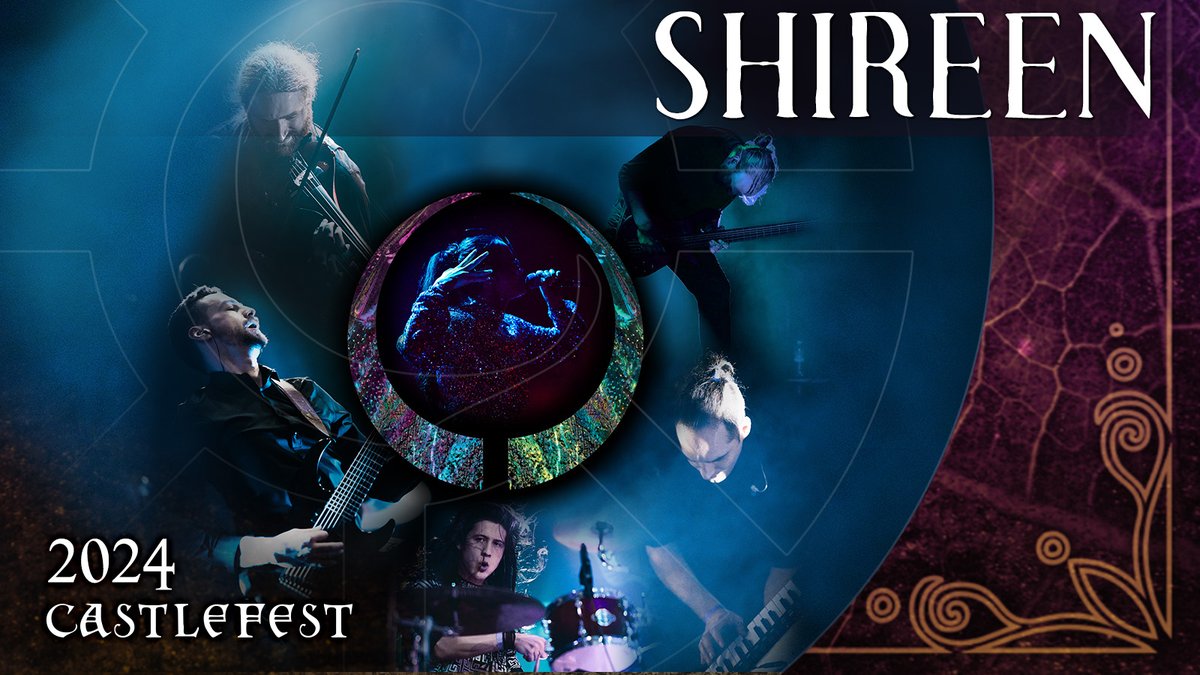 Shireen enriches the musical landscape with their unique WitchRock-sound. A progressive soundscape built on rich layers of deep, powerful and energetic compositions, which carry the sound of Annicke's enthralling voice.

See them at Castlefest 2024 👉 bit.ly/CF24Shireen