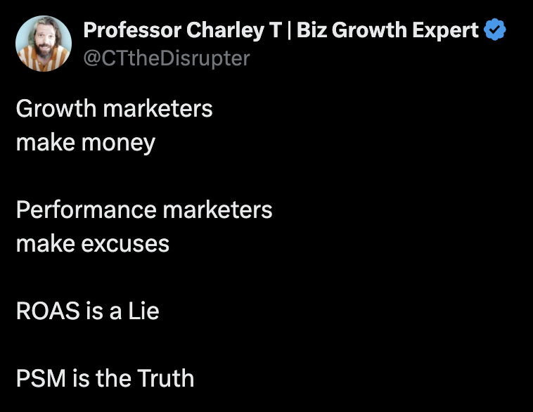 Professor Charley T | The Meta Ads Guy tweet media