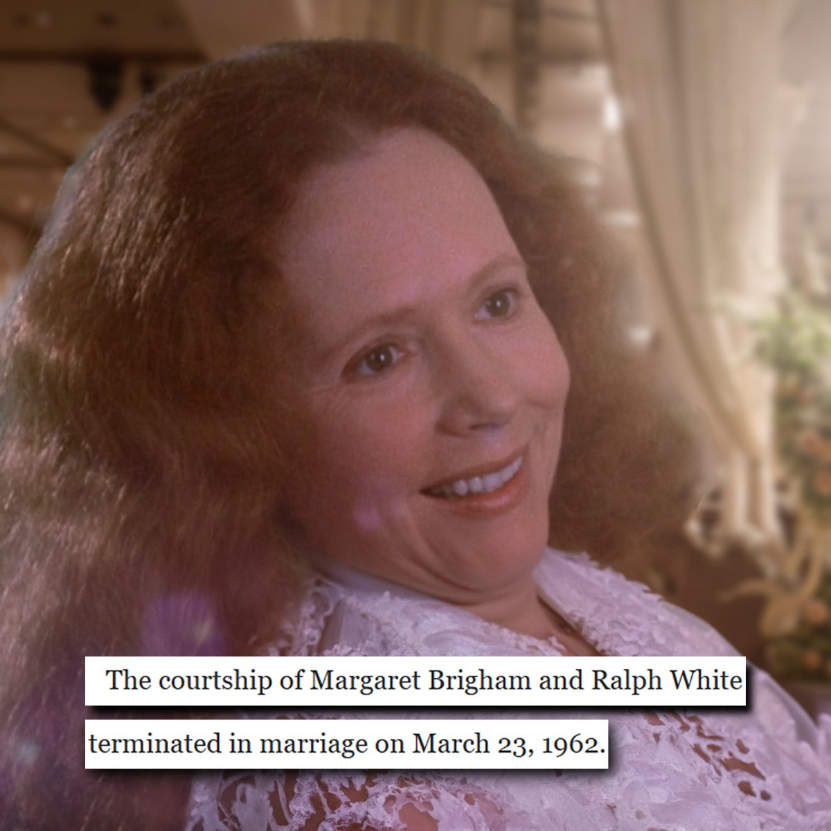 March 23 – On this day in #HorrorHistory Carrie White's parents are married.