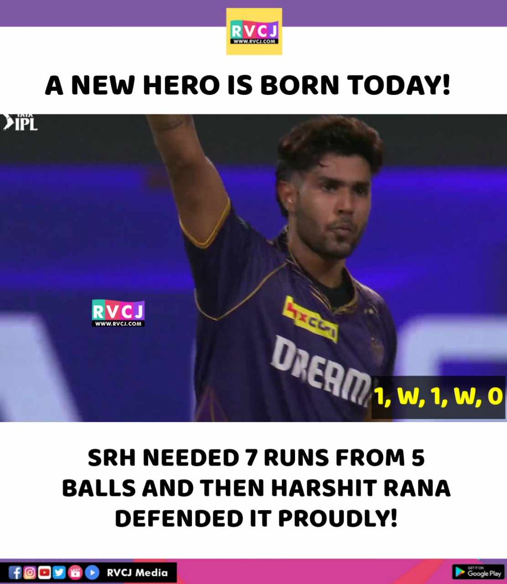 Today's Hero
#harshitrana #srh #srhvskkr #kkr