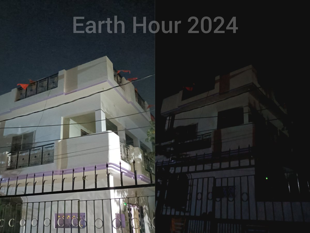 Our Head Office in #Meerut #UttarPradesh #India also took part in #EarthHour2024 .
@enclubmrt @earthhour

#EarthHourIndia2024 #EarthHourIndia #GiveAnHourForEarth #MyHourForEarth #EarthHour #BiggestHourforEarth