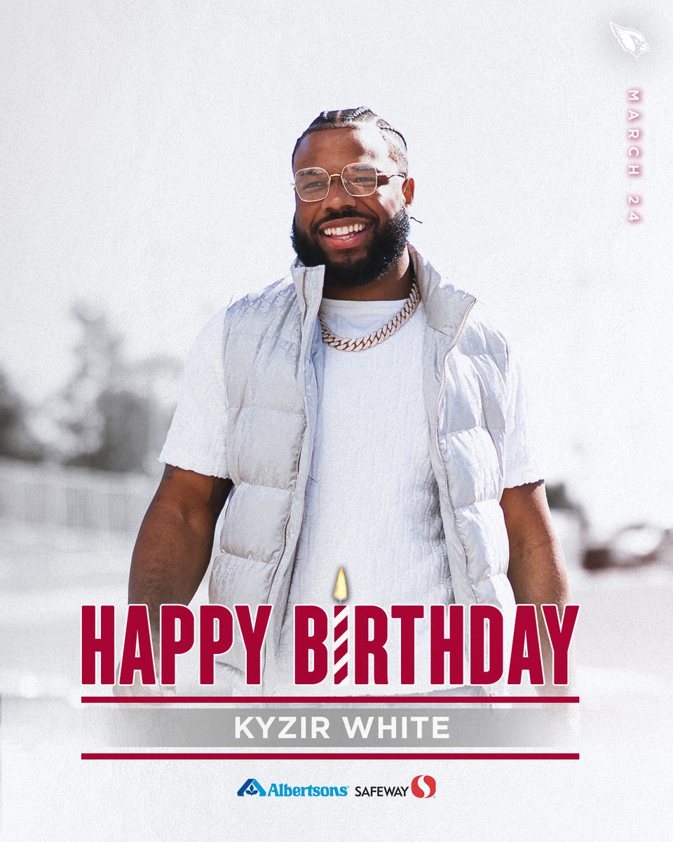 Help us wish @KyzirWhite8 a happy birthday 🎉