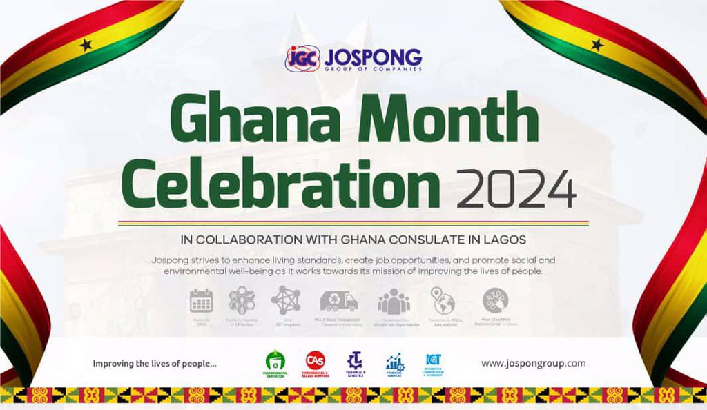 The #JospongGroup is thrilled to join the festivities at the 67th Anniversary and Exhibition of Ghana’s Month and Independence celebration at Jewel Aeida, Lekki, Nigeria. We are showcasing our range of services, highlighting our commitment to excellence and innovation.