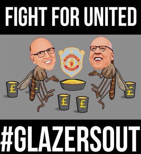 Get the parasites out #GlazersOut #GlazersBURNinHell #GlazersSellNOW