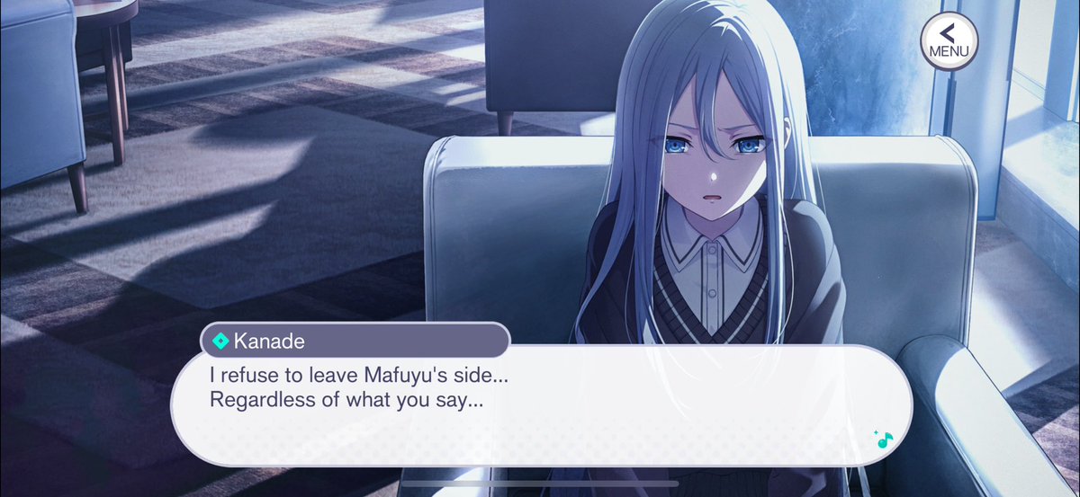 nah mafuyu's mom be making my blood boil ://