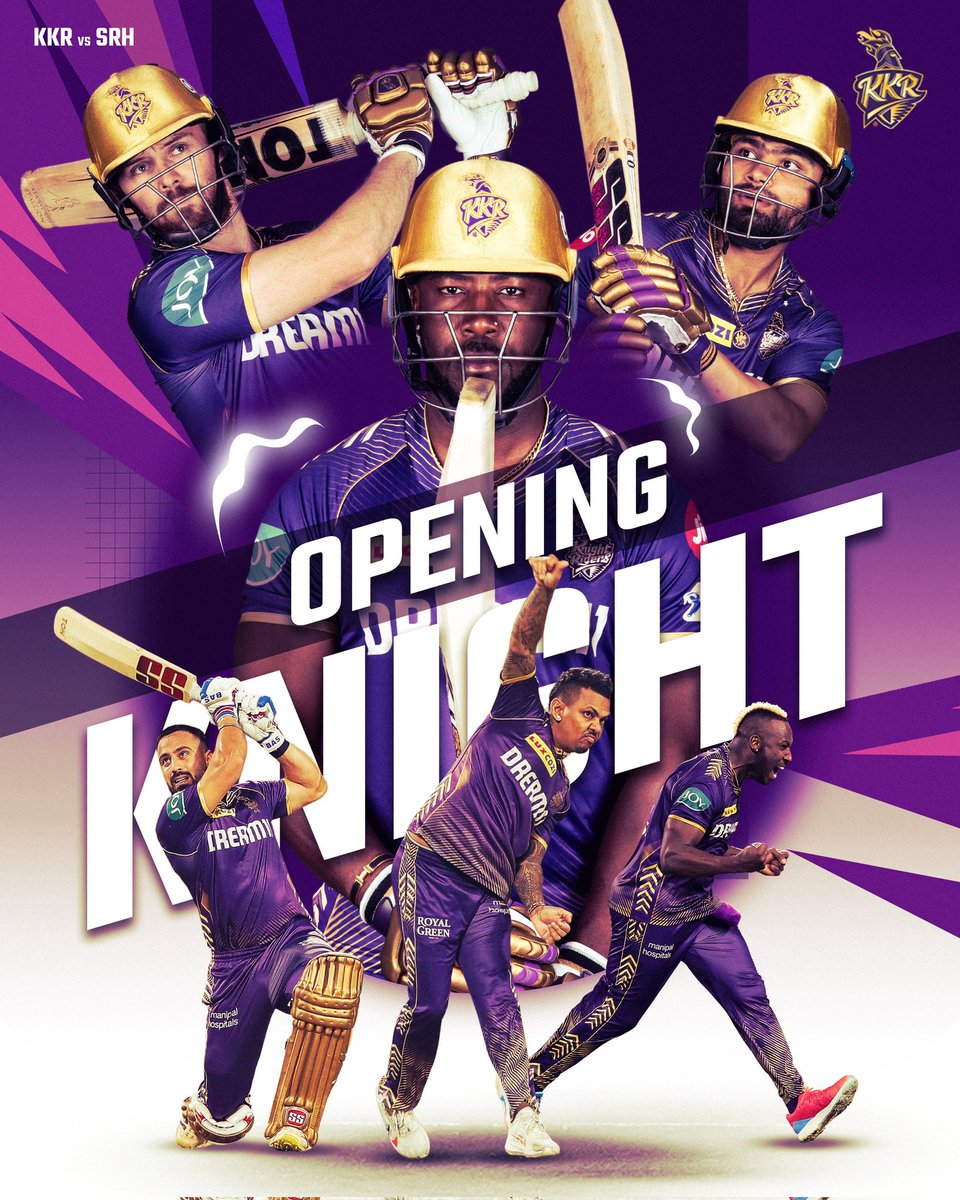 What a Knights 👏✌️ @KKRiders #KKRvsSRH #KKR #IPL2024live The Amaze opening knights ‼️ ( #KorboLorboJitbo ) #ShahRukhKhan𓃵 #SRK𓃵 #ShahRukhKhan @iamsrk #KolkataKnightRiders #IPL24