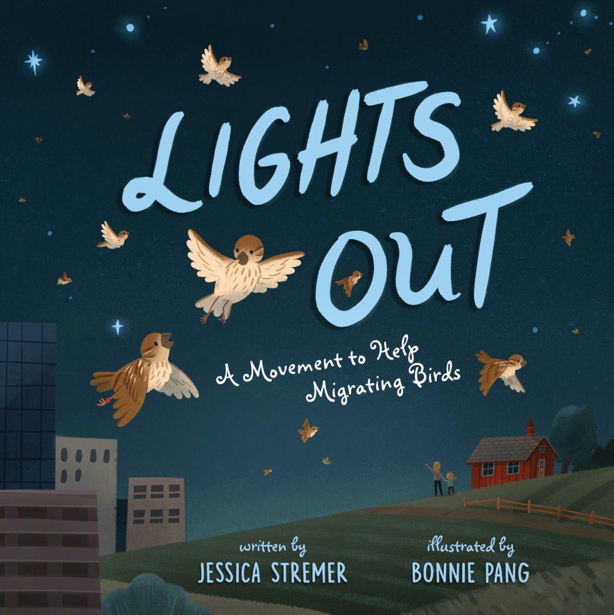 When people ask what one thing I wish people will take away after reading my books, it's a feeling of hope. Thank you @sljournal for highlighting LIGHTS OUT as a book to inspire action and change. slj.com/story/a-climat… #stem #kidlit #nf #pb #librarians #birds