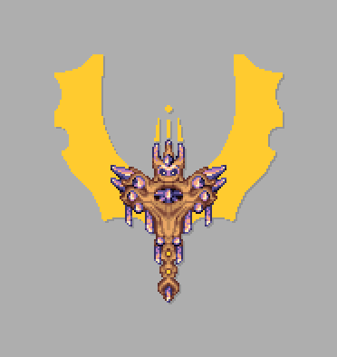 Providence #pixelart #terraria #ドット絵 #calamitymod