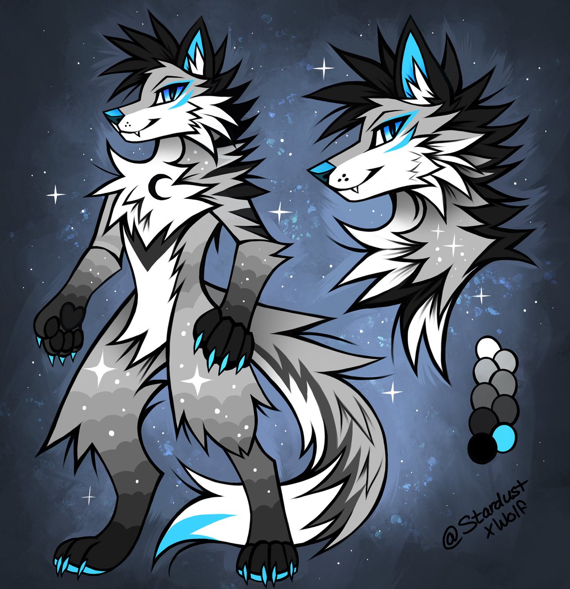 StarSpiritWolf's tweet photo. This Wolf Adopt is still open! Asking 200 usd, message me to adopt!! Comes with full resolution file 💕 #furry #adoptable https://t.co/yzcnq7hoUs