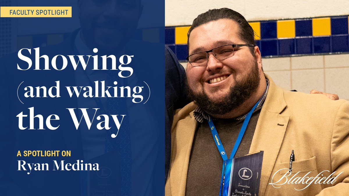 Ryan Medina brings a wealth of experience and a deep-rooted passion for Ignatian ideals to his role as a theology teacher at Loyola Blakefield. loom.ly/OAf4whE