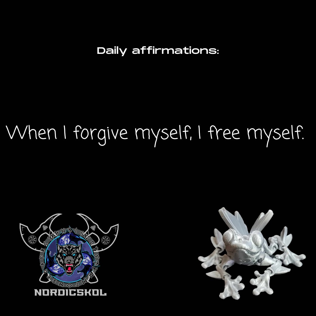 This is your reminder to forgive yourself if you haven't yet. #nordicskol #positivity #positivityiskey #positivityquotes #positivitychallenge #positivitywins #positivityonly #affirmations #affirmationquotes #affirmationaddict #affirmationoftheday #dailyaffirmation