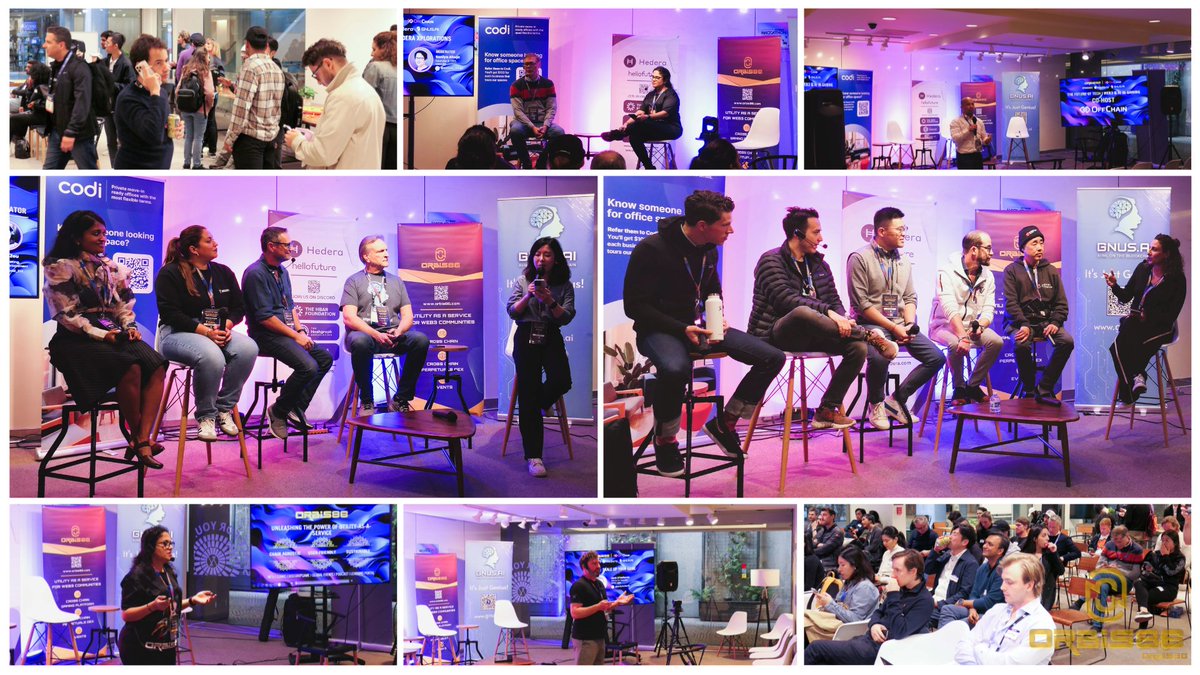๐๐ซ๐๐ข๐ฌ๐๐.๐ก๐๐๐ซ.๐๐ญ๐ก (@orbis86_x) on Twitter photo (1/6) Highlights from the "Future of Tech: #Web3 and #AI in #Gaming" event hosted with <a href="/offchainglobal/">OffChain Global</a> SF, sponsored by <a href="/hedera/">Hedera</a> & <a href="/GnusAi/">GNUS.ai</a>! ๐ฎ
Thanks to our partners <a href="/BGameAlliance/">Blockchain Game Alliance</a>, <a href="/TCR_news_/">The Coin Republic</a>, <a href="/LangrenusFund/">Langrenus Fund</a>, <a href="/codiwork/">Codi</a>, <a href="/MobileGrowthMGA/">Mobile Growth Association</a> for their support!
Media Partners: (1/6) Highlights from the "Future of Tech: #Web3 and #AI in #Gaming" event hosted with <a href="/offchainglobal/">OffChain Global</a> SF, sponsored by <a href="/hedera/">Hedera</a> & <a href="/GnusAi/">GNUS.ai</a>! ๐ฎ
Thanks to our partners <a href="/BGameAlliance/">Blockchain Game Alliance</a>, <a href="/TCR_news_/">The Coin Republic</a>, <a href="/LangrenusFund/">Langrenus Fund</a>, <a href="/codiwork/">Codi</a>, <a href="/MobileGrowthMGA/">Mobile Growth Association</a> for their support!
Media Partners:
