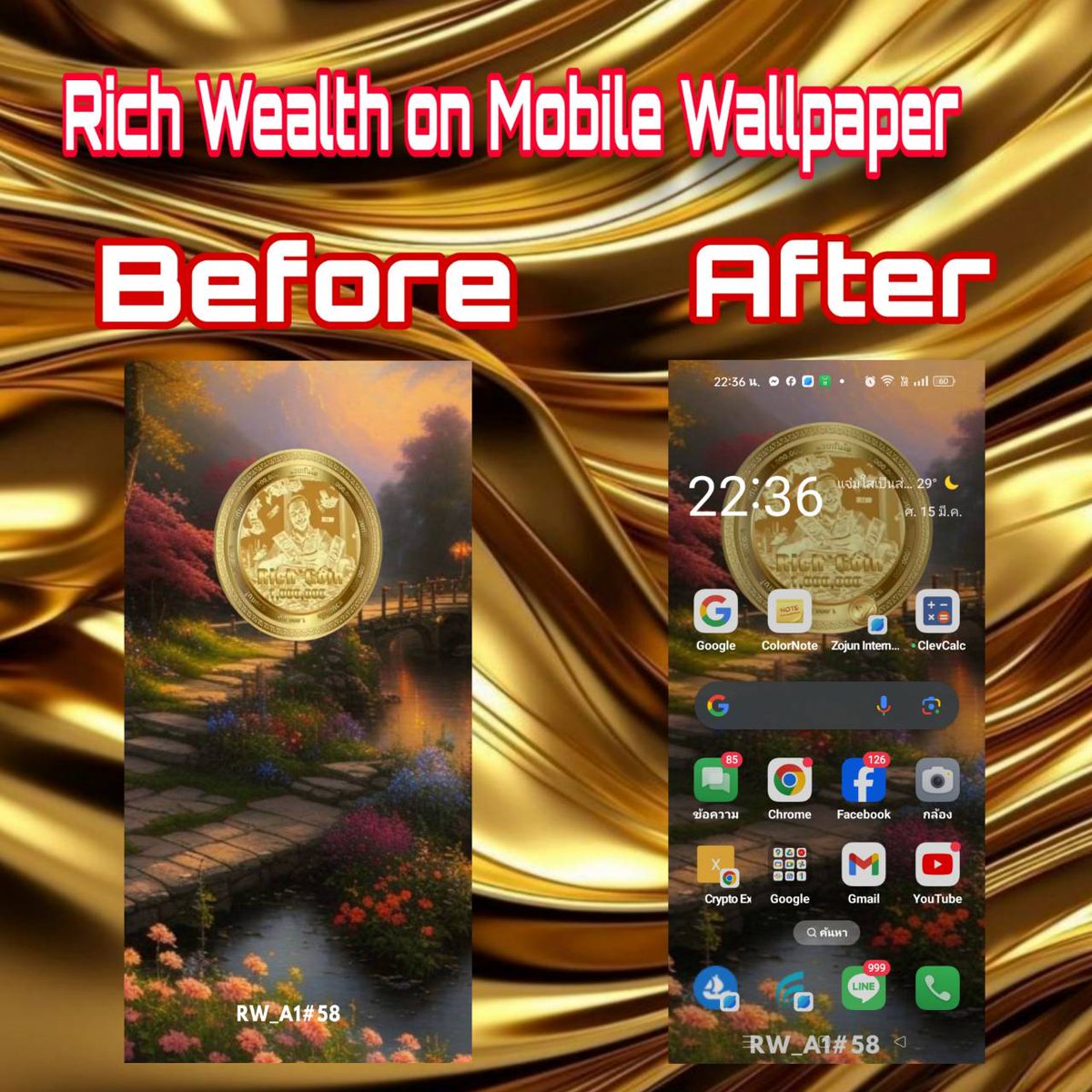 Richcoin636's tweet photo. @SariraMerikhi 💥RW_A1#58 (NFT)
   👍Numerology
   💯Cosmic power
   🔑Lucky anulet
   🧲Money attraction
    🚀Money Attrac Guide
#NFCommunication
#OpenSeaNFT #nftsale
#NFTHAILAND
#OpenSeaCommunication
    Via:   https://t.co/s4T5ldhaJf https://t.co/UciMTp3ZjU