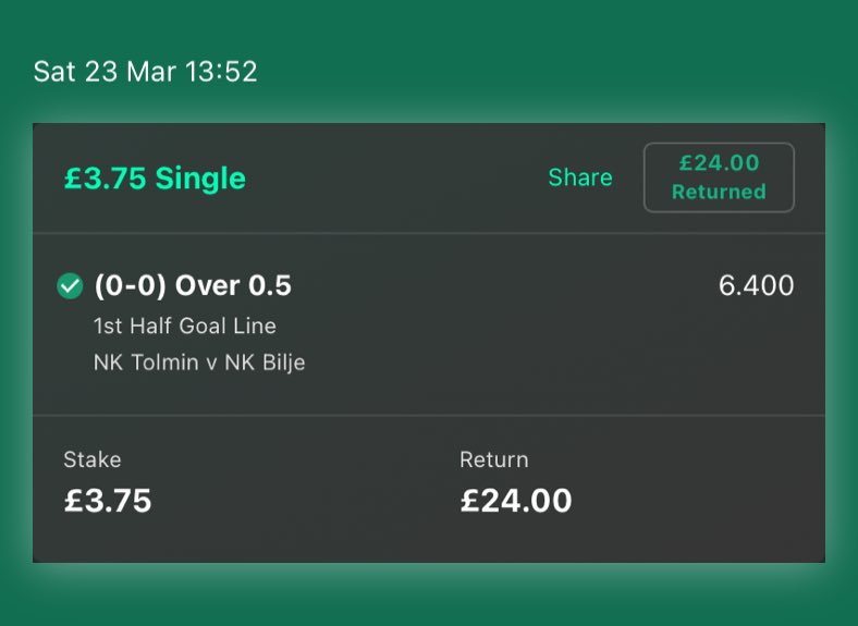 gamblerkitty's tweet photo. ⁦@TomWhiteTips⁩ got on late 😻 https://t.co/BC0eJdzV5E