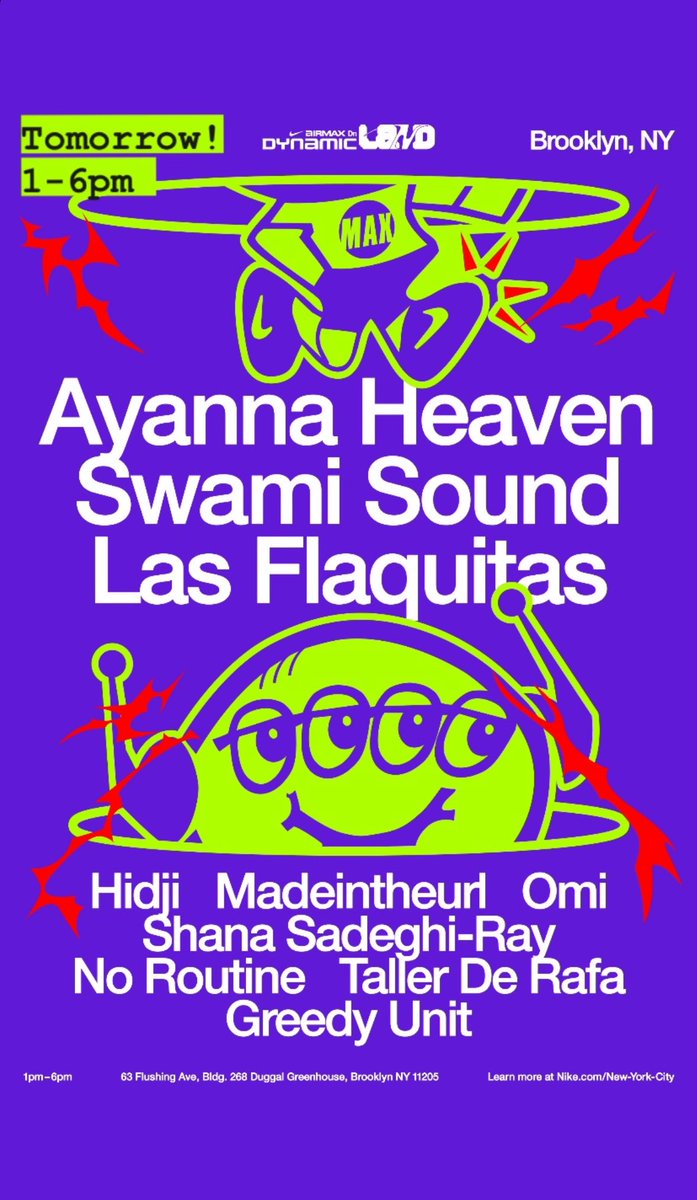 WAKE UP URLIENS! MADEINTHEURL NIKE LAN PARTY IS TODAY!

1-6PM! TEKKEN TOURNEY STARTS AT 3!

DONT MISS THIS

nike.com/experiences/de…