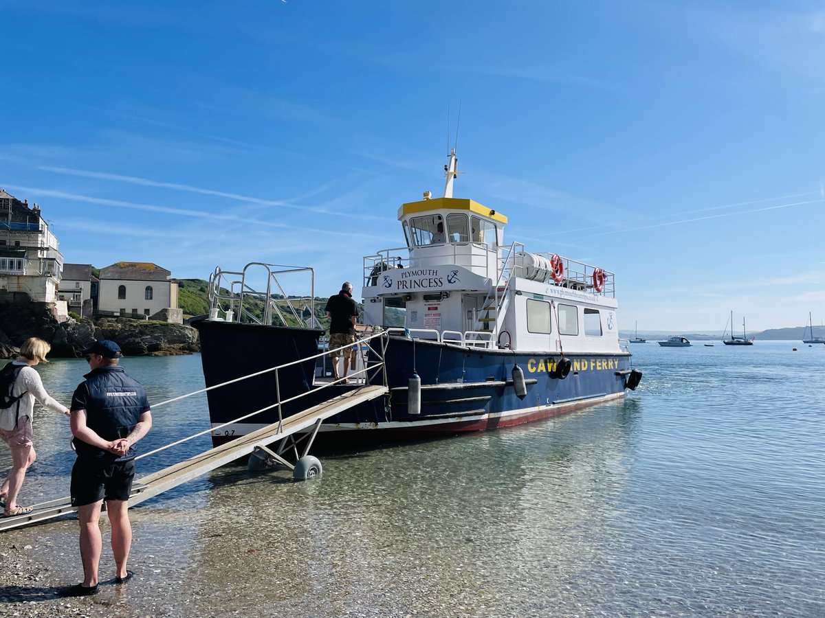 🎉 Exciting news! The Cawsand Ferry is resuming service on Good Friday! 🚢 We can't wait to welcome you onboard for a scenic trip across Plymouth Sound. Get ready for a fun-filled day of sun, sea, and fresh sea breeze. Further info: plymouthboattrips.co.uk/ferries/cawsan… See you there! ⛴️☀️