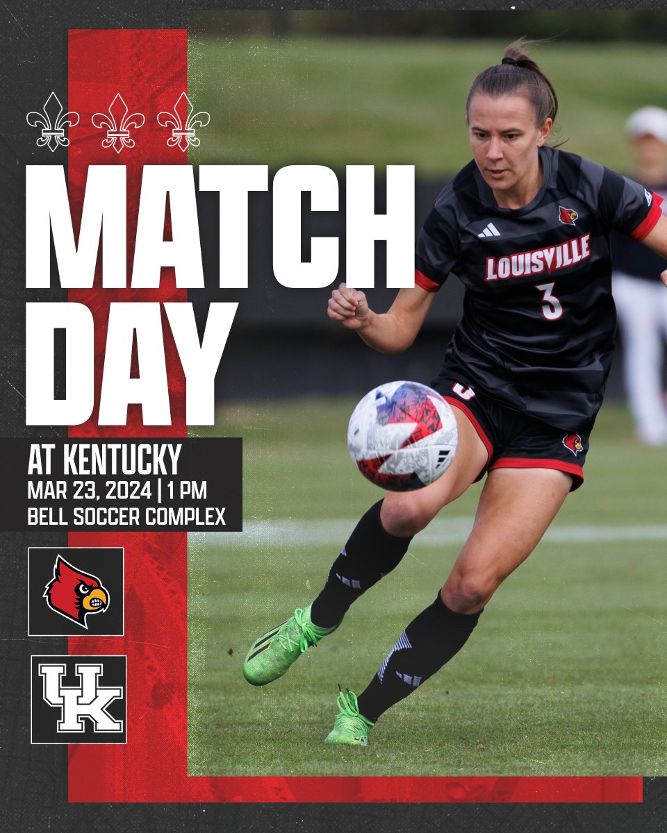 It's a @Spring__Cup Match Day❗️ ⚽️ at Kentucky ⏰ 1 p.m. ET 🏟️ Bell Soccer Complex (Lexington, KY) #GoCards