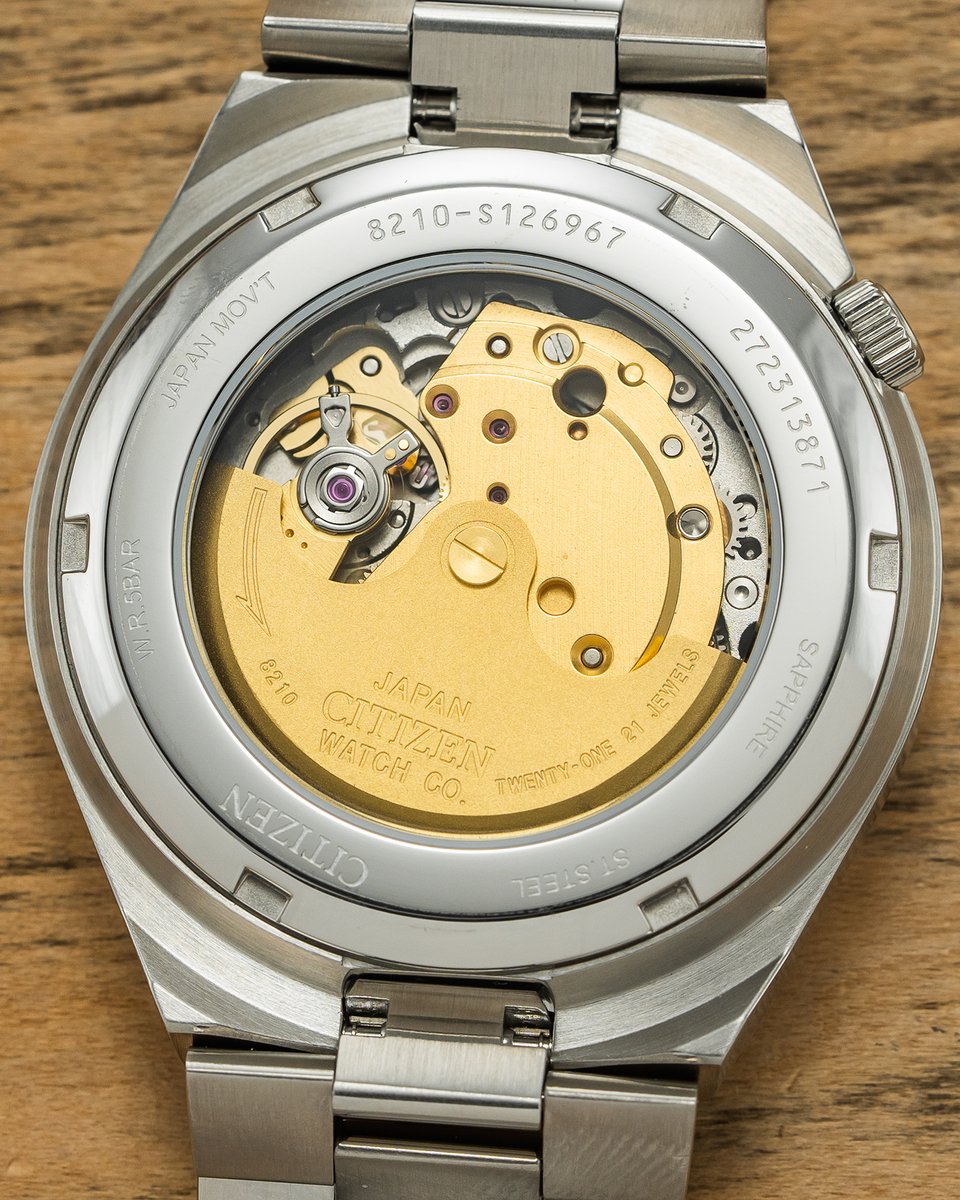 baldassarreted's tweet image. How do you feel about yellow dial watches? An integrated bracelet everyday watch with a striking dial powered by an automatic Miyota movement, the Tsuyosa still has a lot to offer at its sub-$500 price.
•
#citizen #citizenwatch #citizenwatches #teddybaldassarre #watchesformen