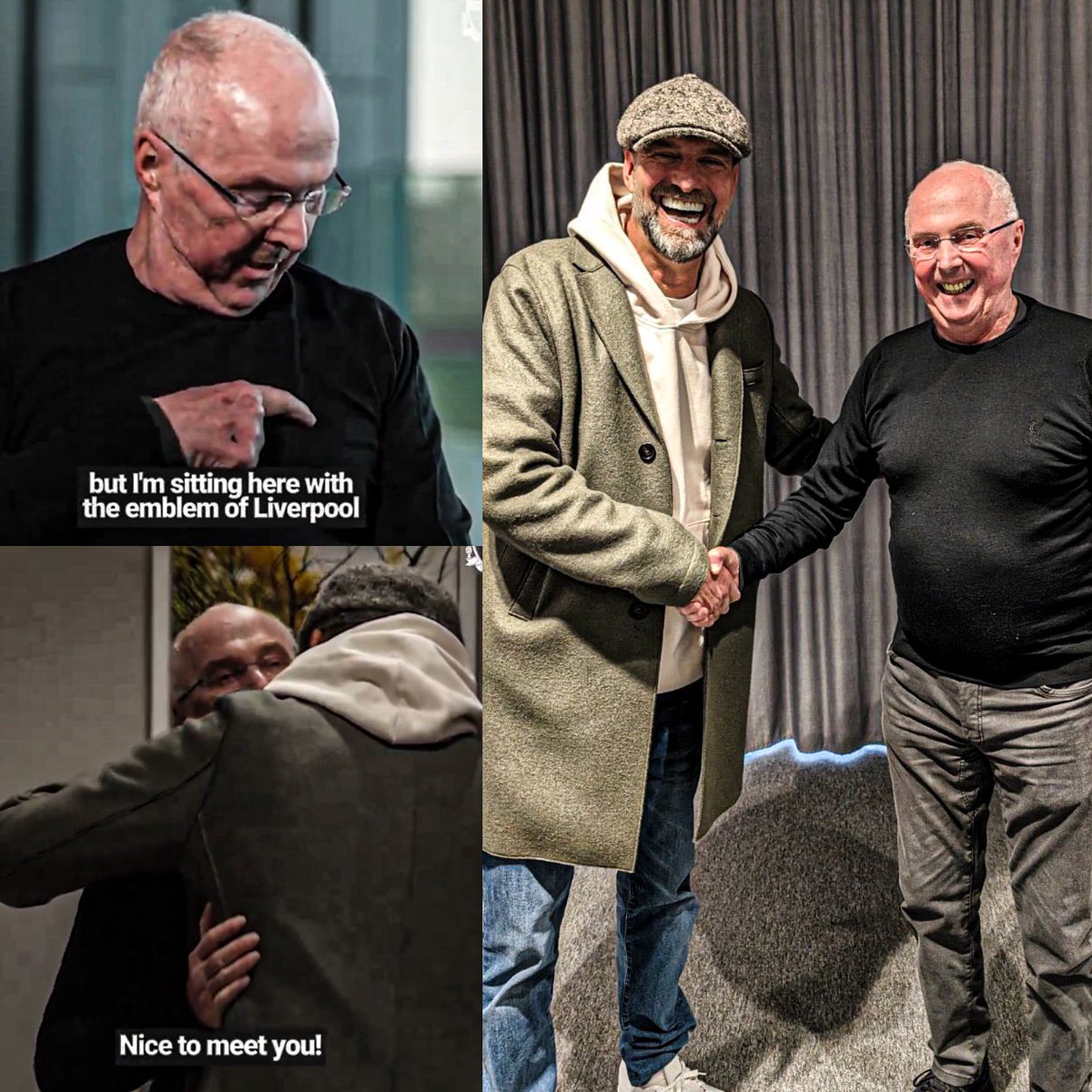 🇸🇪🥹 Hoy Sven-Göran Eriksson cumplirá el sueño pendiente de toda su vida: dirigir un partido a Liverpool, luego de haber sido diagnosticado con cáncer terminal.

“Creo que estaré casi llorando. Estaré sentado... He dado muchas entrevistas en mi vida, pero estaré sentado aquí con