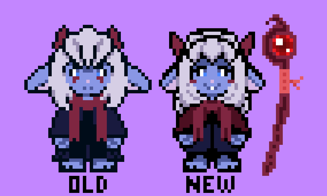 SoulSyvi's tweet photo. A visual update of my Deltarune dark witch character- Harlow. 
#DELTARUNE #deltarunefanart https://t.co/eEDEsmYiqW