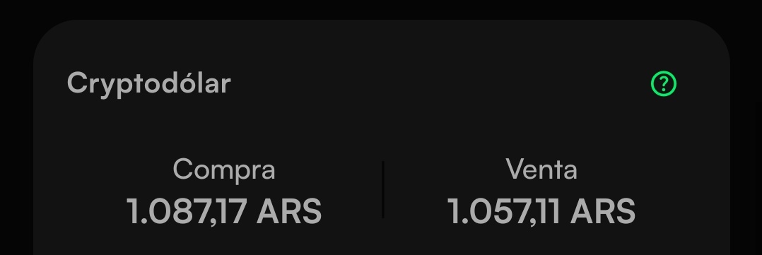 Crypto dolar hoy. #Usdt #usdc #Argentina