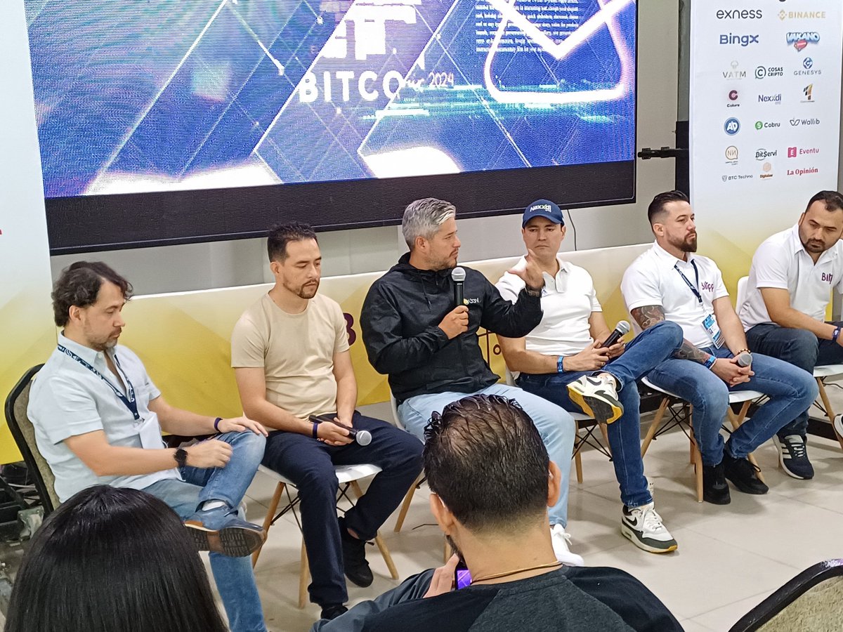 Comercio #OTC: ¿Cómo se mueven las ballenas?
Norman Luna, Ricardo Gonzales, Carlos Ramírez, Luis Arias.

Moderador: Juan Contreras

#btc #ElBitcoinTour #Bitcoin