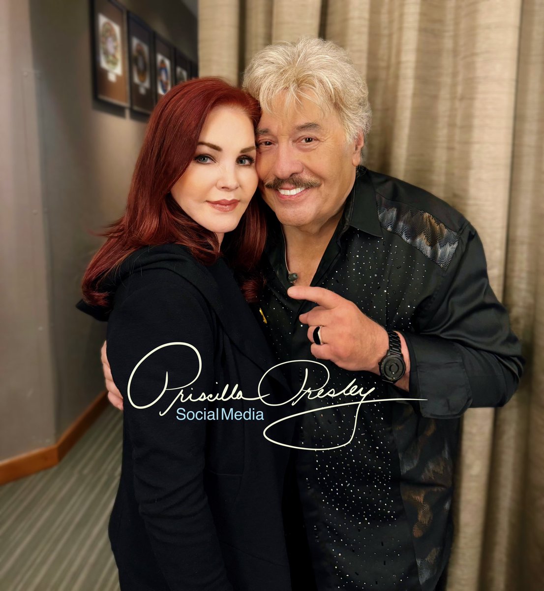 With my dear friend Tony Orlando at the Mohegan Sun in CT. for the finale of his tour appearances. “ What a show Tony!” You will be missed”! -Priscilla @TonyOrlando