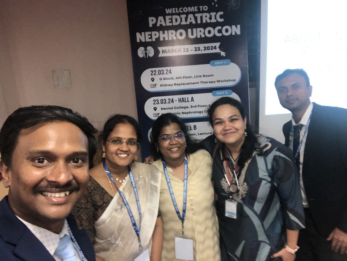 Pediatric Nephrourocon 2024- Panel discussion on pediatric CKD ⁦@Sandyrvsdav⁩ ⁦@happiedoc⁩ ⁦@SRIHER_Official⁩ @Krishna Chaitanya ⁦@ainuindia⁩ ⁦@AinuNephrology⁩ ⁦@ArunkumarDr⁩