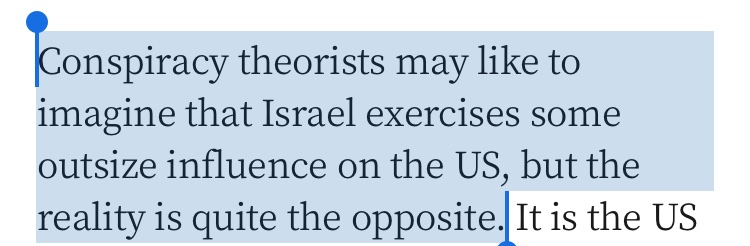 memedenier's tweet photo. @voices_______ It's actually a conspiracy to deny that Israel exercises outsized influence on the US, because the evidence is completely clear to anyone who has done the minimal reading on the topic. By engaging in this denialism Rooney is complicit in the genocide. https://t.co/7lIEFEBNVu
