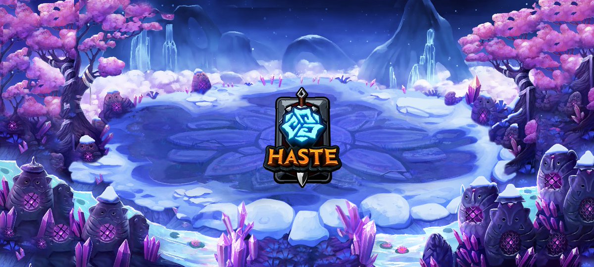 Happy #ScreenshotSaturday everyone!

It's been a while for us but we have been working hard at updating Haste consistently.  Here is a WIP of how we're adjusting one of our maps to make it a bit more chill ❄️

Check out more at Hastegame.com

#Background #indiegame