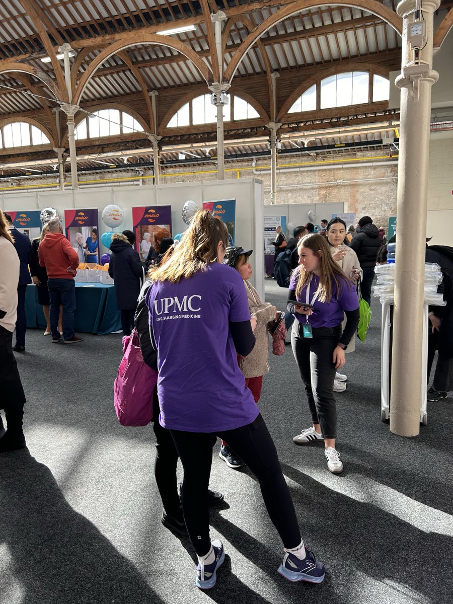 We've been busy today at Dublin's @HcJobFair. Thanks to all who have visited us. We are in Hall 4, Stand 6. If you are at the Fair today, speak with our team to learn more about the many great career opportunities available across our UPMC network. upmc.ie/careers