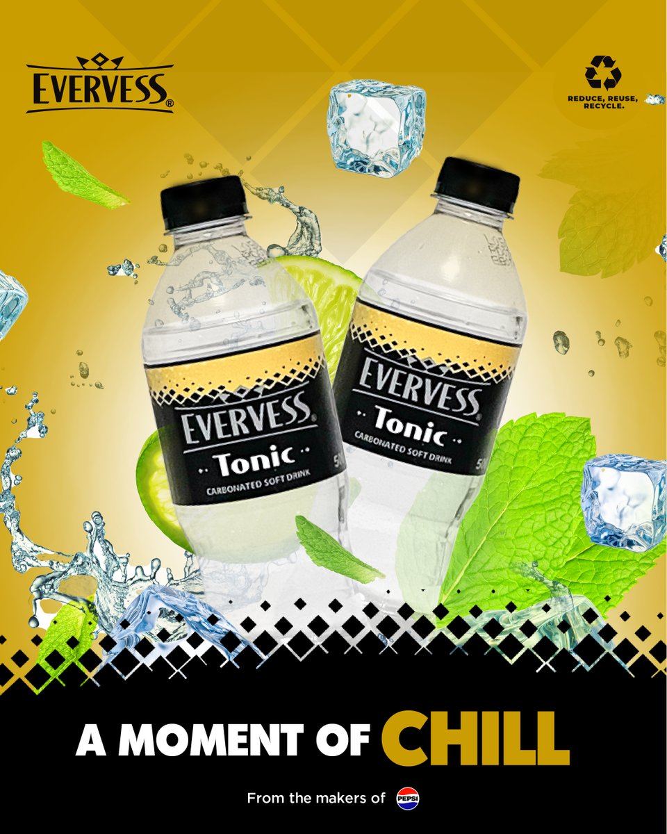 Sit back and relax with Evervess. #Tonicsoda