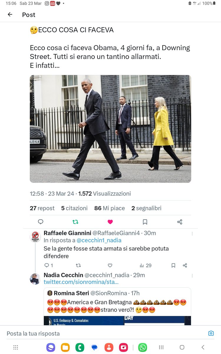 SHERONMEGAN12's tweet photo. @RadioUe57170 @liliaragnar FAGLIII VEDERE ANCHE QUESTO FOTO RIPRESE MENTRE #OBAMA 4 GIORNI FA ERA A #LONDRA E #NULAND STA A #ROMA DA TRE GIORNI HA INCONTRATO  #GIORGIA  #MELONI 👿👿👿👿 #ERA #TUTTOOOO #ORGANIZZATO  #PUNTOO👿👿👿😭😭😭😭🙏🙏🙏💔💔🇷🇺🇷🇺🇷🇺🇷🇺🇷🇺
#MASSIMA #CONDIVISIONE 👿👿👿😭😭😭🙏🙏💔🇷🇺🇷🇺 https://t.co/gBBq75mhzj