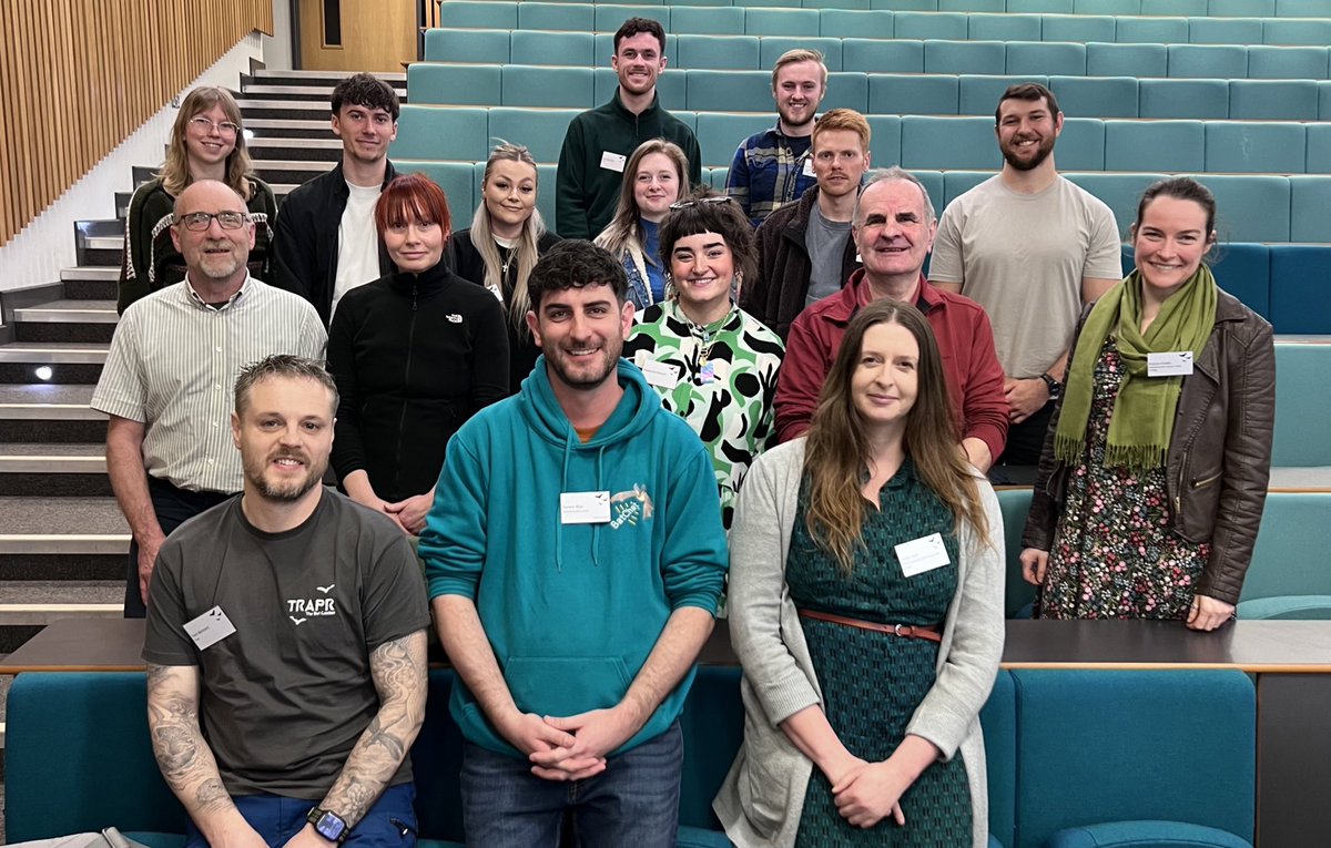 A great turnout of Derbyshire Bat Group members at the <a href="/_BCT_/">Bat Conservation Trust</a> #MidBatConf in our 40th year, with more attending online. More of our history timeline here
derbyshirebats.org.uk/about-us/