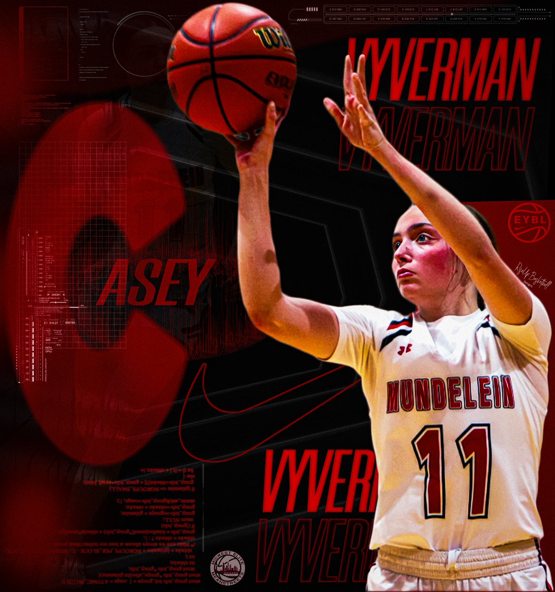 🌟In the Zone Season Spotlight: Casey Vyverman 🌟

As the heartbeat of Mundelein's basketball squad, sophomore guard Casey Vyverman has been nothing short of phenomenal this season 🏀. Running the show as point guard, Casey averaged a stellar 15 points, 3 assists, 3 rebounds, and