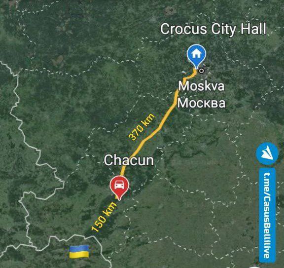 SourceCodeIN's tweet image. 🇷🇺⚡11 people, including all 4 terrorists which took part in the terrorist attack at Crocus City Hall, Moscow have been detained – FSB

Why were they fleeing to Ukraine? 
Who was waiting for them on the other side?