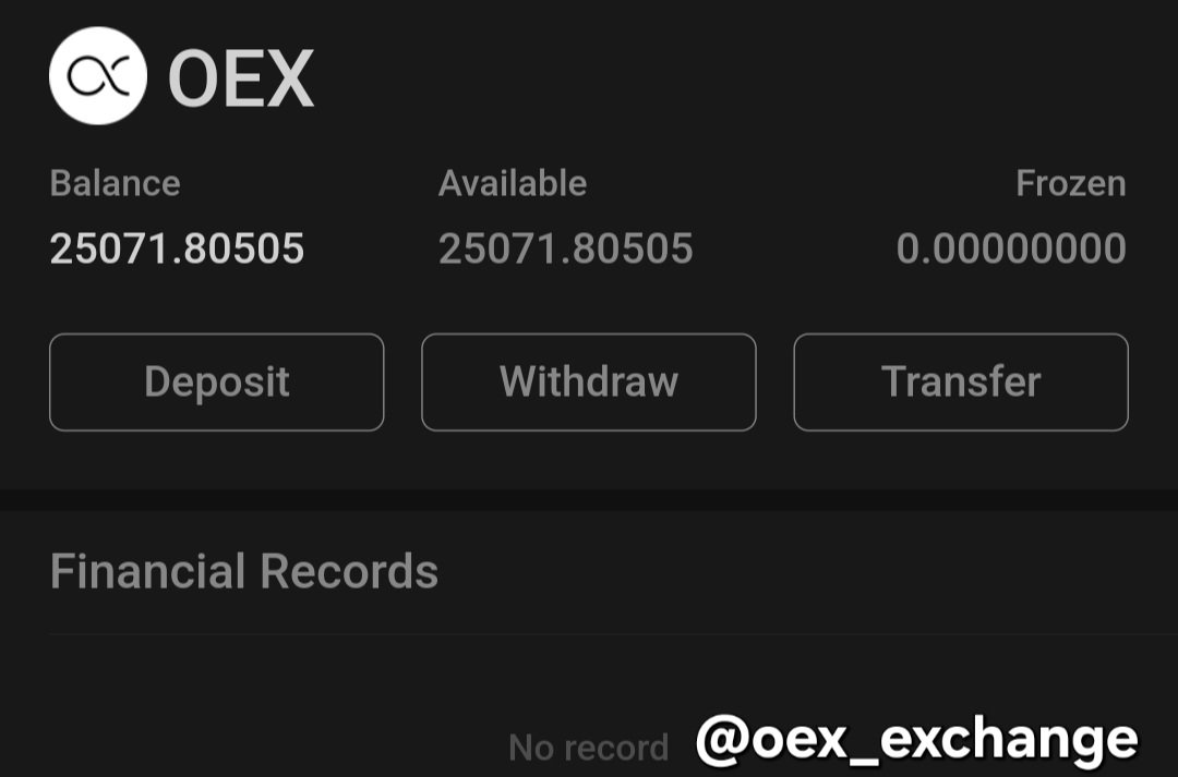 Openoex's tweet photo. GM #OEXCommunity ♾️

I will gift 5000 $OEX to 50 Lucky people at #Mainnet #TGE

YOU MUST!
✅️Follow 
🔄Repost + ❤️Like this post 
➡️tag 3 friends 

#OpenEX #OEXMainnet #OEXCommunity https://t.co/VI18geBRJW