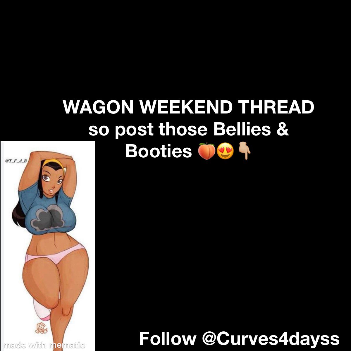 Hey, it’s Wagon Weekend🔥🔥😈 ⬇️Drop Your Naughty Pics & Video Below!🍑👇🏼 Retweet Your Favorites & Send Them A Tip!
