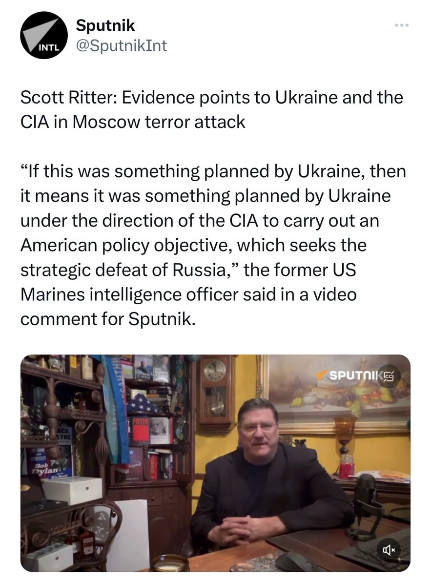 Predictably, Putin’s propagandists (foreign and domestic) keep pretending not to notice ISIS claiming responsibility in the Crocus City Hall attack. They are blaming Ukraine and the U.S. instead.