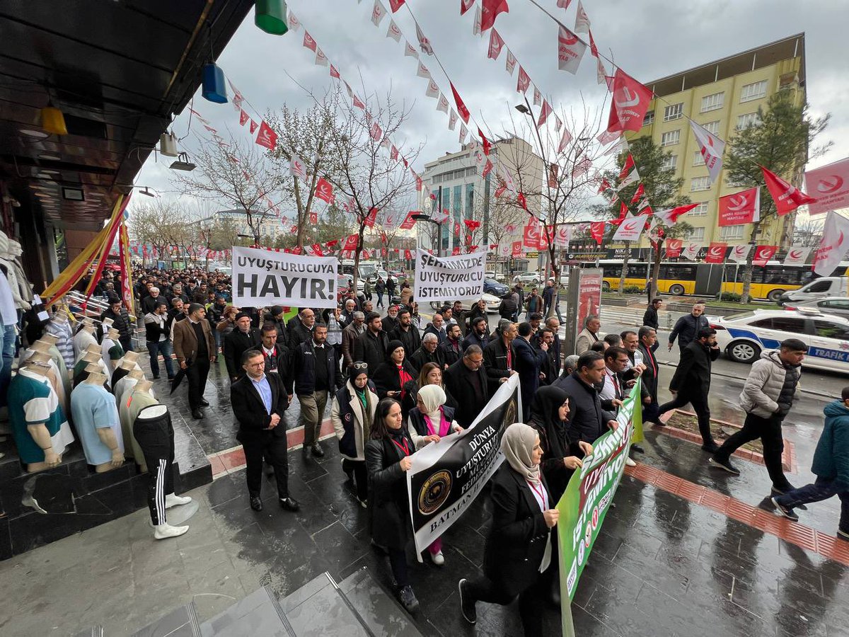 Net bir şekilde ifade ediyorum. Kazandığımızda Batman’da uyuşturucuyla her şekilde mücadele edeceğiz!