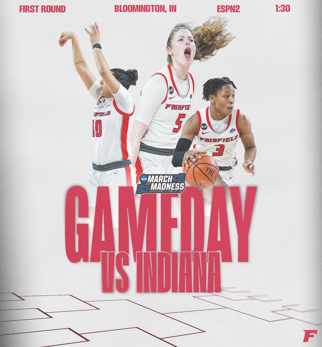 Our time.   🆚 Indiana 🏟️ Assembly Hall ⏰ 1:30 PM 📺 #ESPN2 📊 ncaa.com/game/6284770 #WeAreStags 🤘🏀
