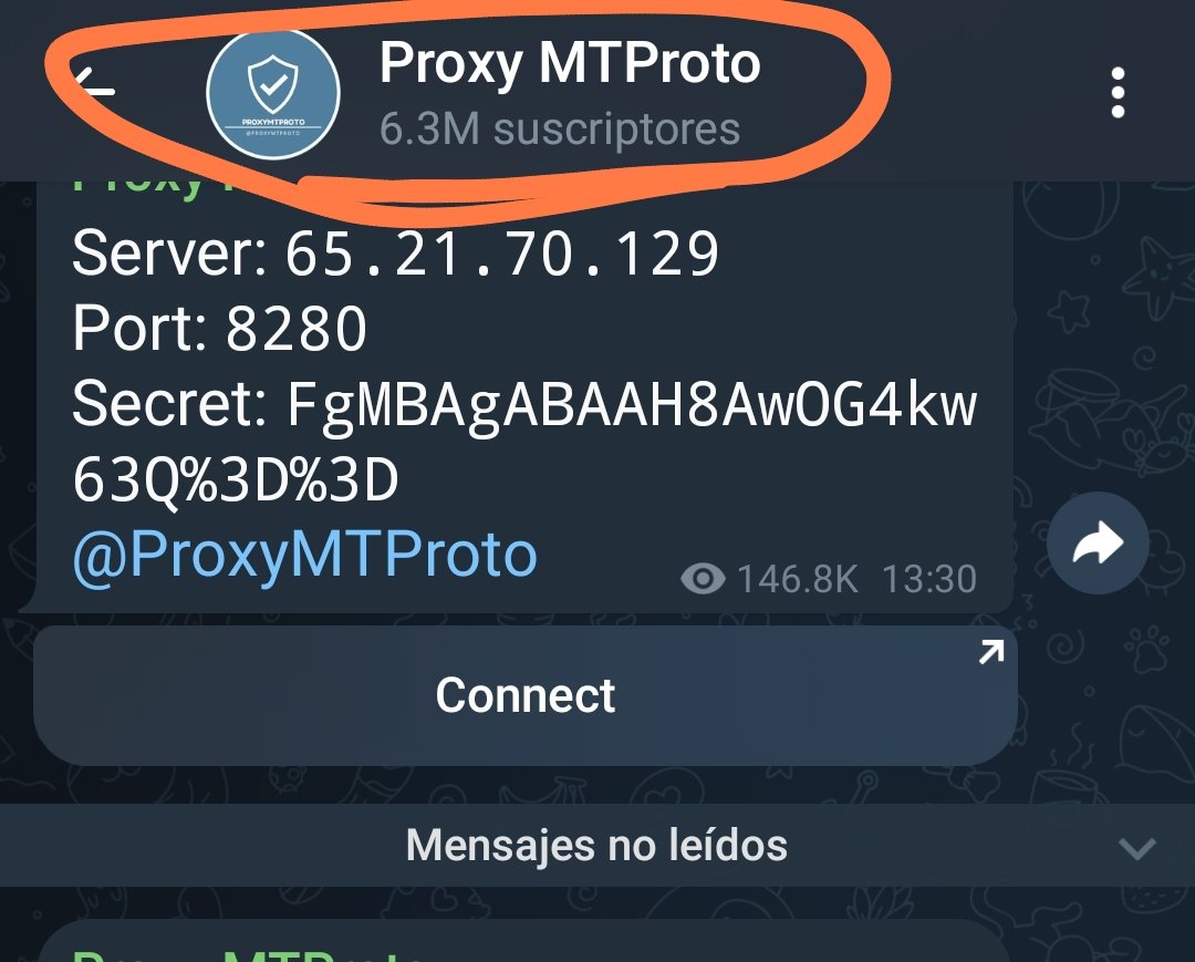 Truco para saltarse el próximo bloqueo de Telegram mediante un Proxy.

Telegram tiene un canal dedicado con servidores Proxy gratuitos.

Buscad el canal "Proxy MTProto" y veréis varios proxies, dadle a "Connect" a cualquiera de ellos y listo, bloqueo saltado.

Puertas al campo 🤣