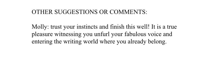 Molly Bilinski, artisanal sentence crafter tweet media