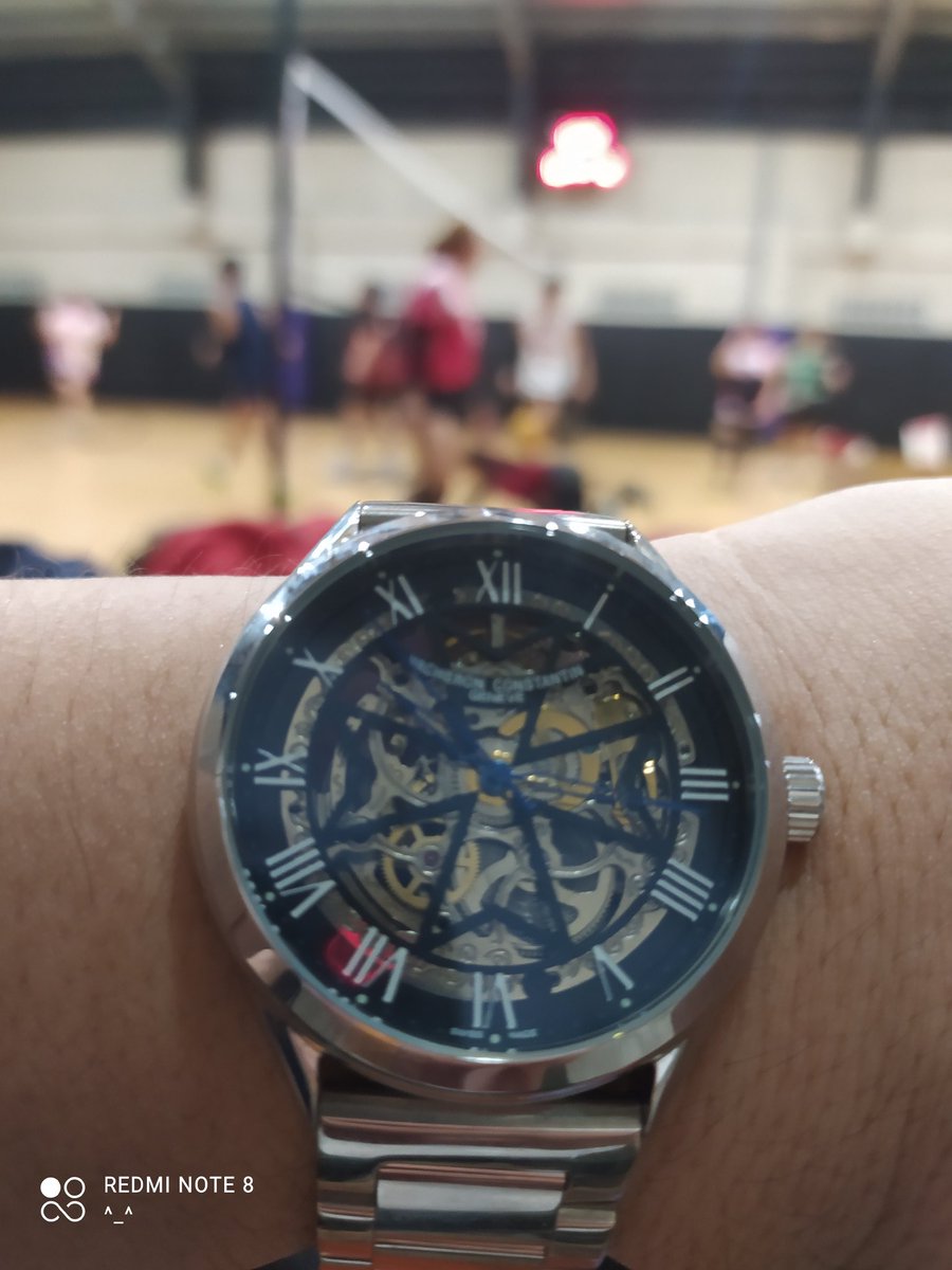 JongHere's tweet photo. Pagod na pagod na ko... Kahit taas nyo lang... Hahaha #WOTD #VacheronConstantin #Skeleton #URCHoops #Volleyball https://t.co/3rNhYSXPJX
