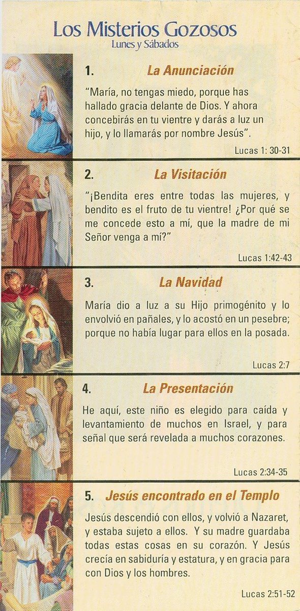 Santo Rosario de Hoy sábado 23 de Marzo
Misterios Gozosos 

'María foederis arca
Ora pro nobis' 

'Contemplemos el rostro de Cristo con María'
Juan Pablo II (Rosarium Vírginis Mariae; Cap.I; 16-Oct-2022) 

#santorosario
#rosariodehombres
#RosariodeHombresPerú
#RosarioenFamilia