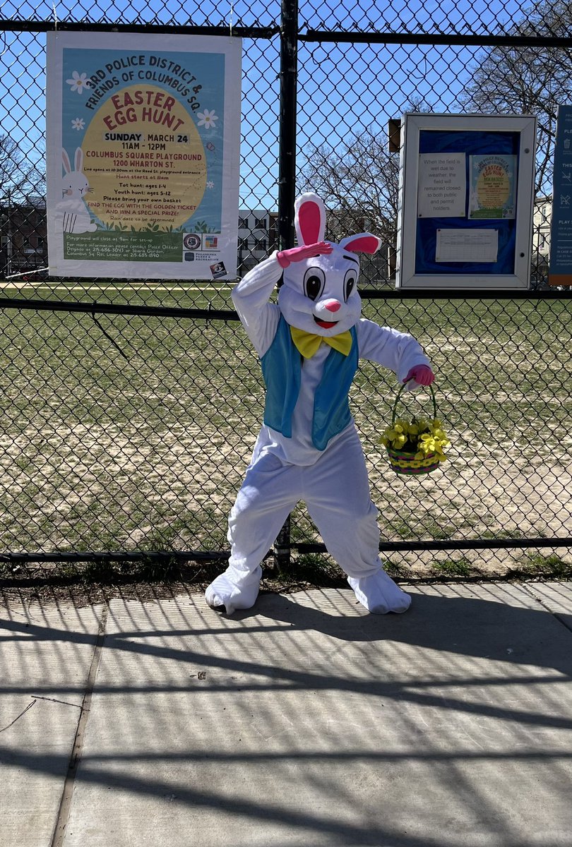 DONT FORGET! Tomorrow March 24th at 11AM is our Easter Egg Hunt at Columbus Square Park! The Easter Bunny will be in attendance! Make sure to keep your eyes open and search very good for the Golden Ticket and Golden Eggs for special prizes! 🐰🥚🥕