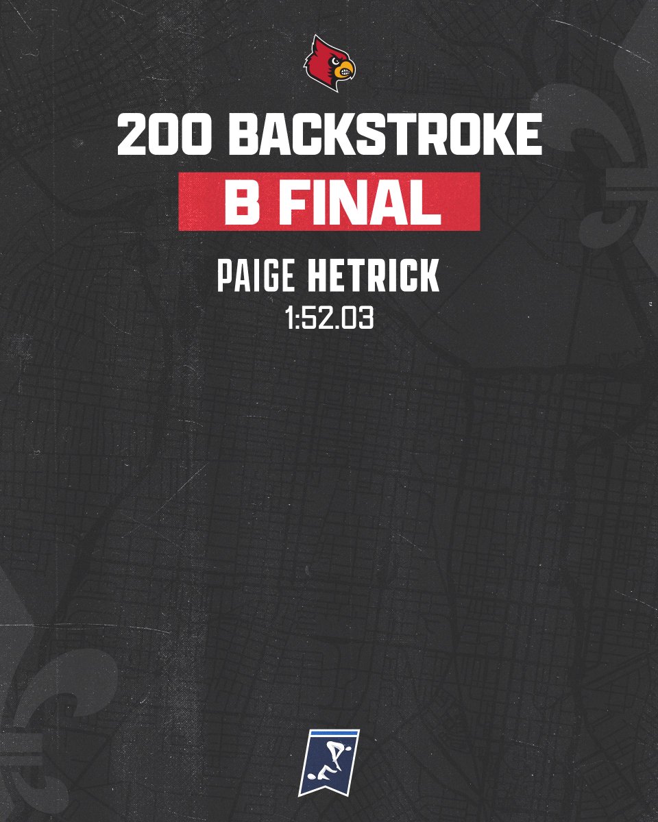 LouisvilleSD's tweet photo. Paige moves on to her second B final in two days ‼️

#GoCards https://t.co/LkM6tuMqt2