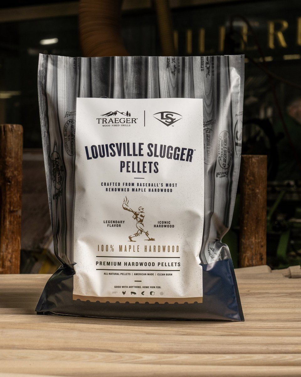 Platinum Dealer Day is happening TODAY, all day 🔥 Watch grill demos, taste some wood-fired samples, and grab our all-new Louisville Slugger Maple Hardwood Pellets before they run out. Our dealers know all things Traeger — traeger.com/dealer-demo-day