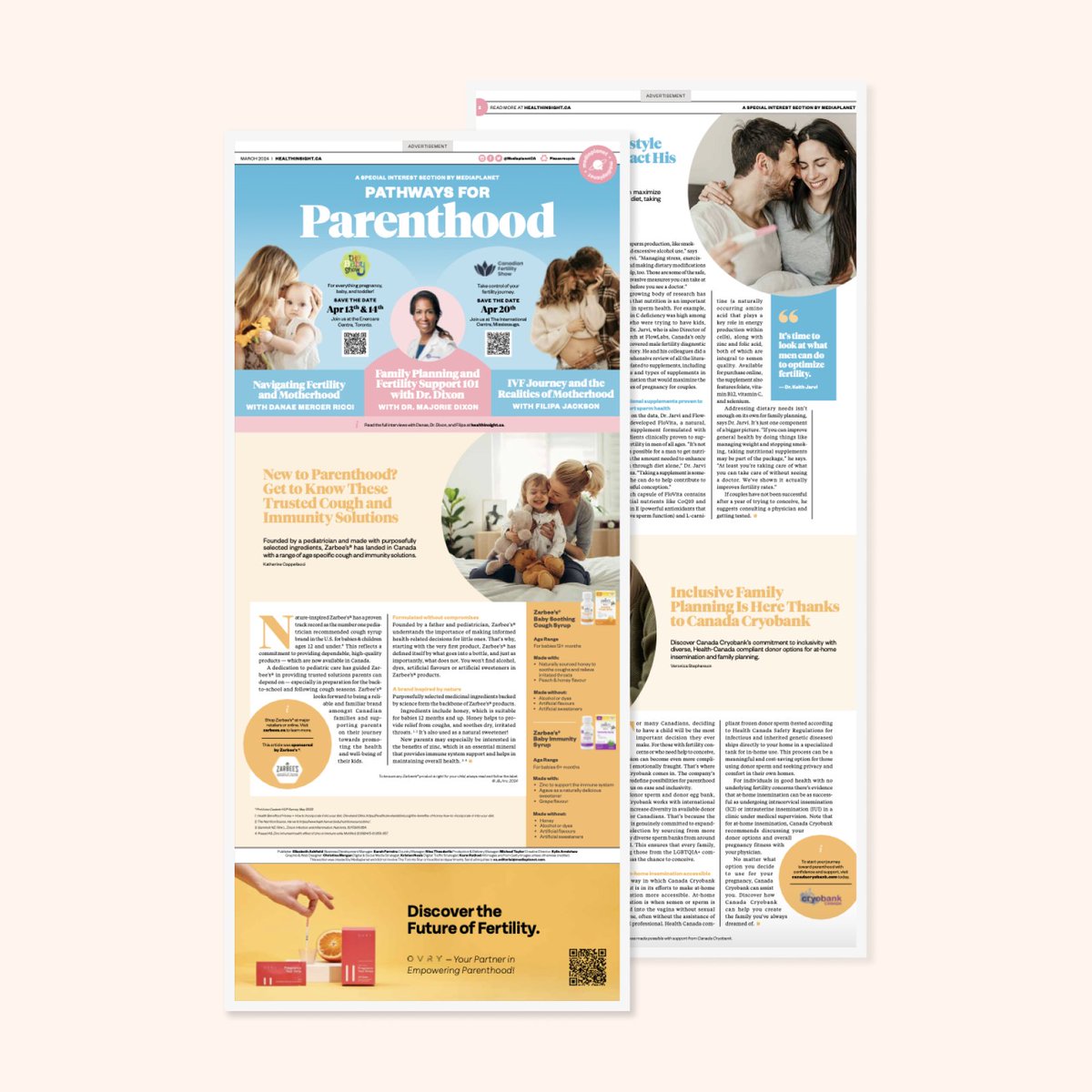 🍼OUT TODAY! The 'Pathways for Parenthood' issue aims to create an all-encompassing resource guide for Canadians on all aspects of parenthood to ensure we can build safe, healthy and successful lives for the next generation of Canadians.

💡Featuring content from <a href="/DanaeMercer/">Danae Mercer</a>