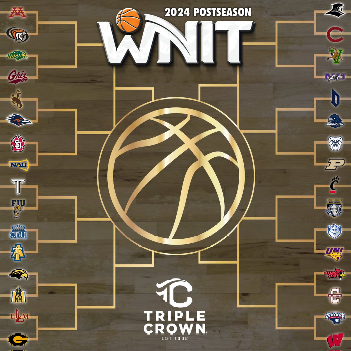 32 teams remain for a shot at the #WNIT title.
